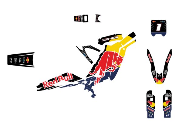 Sur-Ron Light Bee Graphics Red Bull