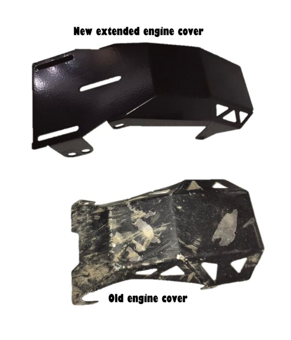 Zesílený kryt motoru (Ocel) (Prodloužený) na Sur-Ron X/L1e - Image 3