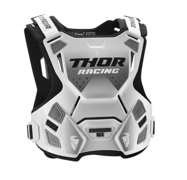 Thor Guardian MX Roost Armour - Buzer bílá-černá
