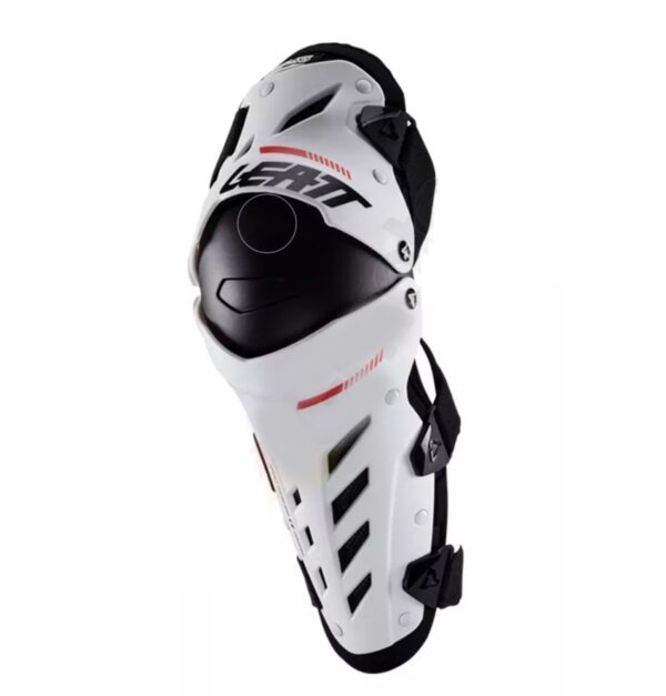 Chrániče kolen Leatt dual axis white-black-red