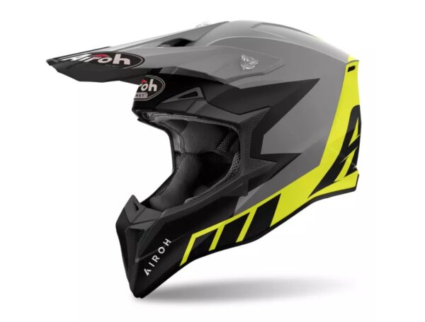 Motocyklová přilba Airoh Wraaap Reloaded Yellow Matt M enduro - WRA-R31