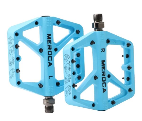 Pedály MTB plastové Meroca modré